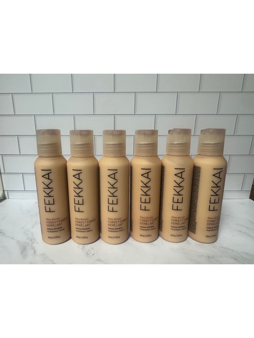 Lot of 6 Fekkai Shea Butter Intense Moisture Conditioners